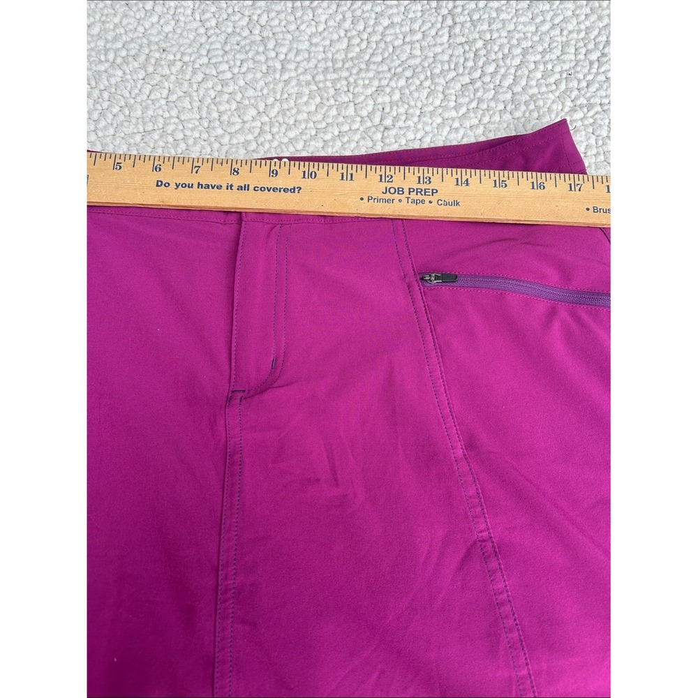 Title Nine Nimblene Skort Magenta Purple Athletic Hiking Skirt Women Size 10 - Picture 9 of 9